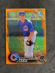 Dylan Cease [Orange Shimmer] Baseball Cards 2016 Bowman Chrome Prospect Prices