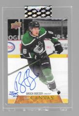 Brock Boeser Hockey Cards 2020 Upper Deck Clear Cut Canvas Signatures Prices