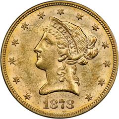 1878 [PROOF] Coins Liberty Head Gold Eagle Prices