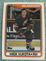 Mick Vukota #10 Hockey Cards 1990 Topps Prices