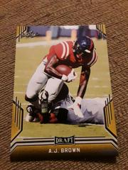 A.J. Brown [Gold] #1 Football Cards 2019 Leaf Draft Prices
