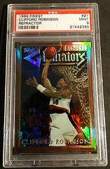 Clifford Robinson [Refractor] #21 Basketball Cards 1996 Finest Prices