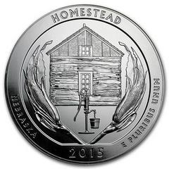 2015 [HOMESTEAD] Coins America the Beautiful 5 Oz Prices