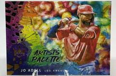 Jo Adell Baseball Cards 2021 Panini Diamond Kings Artist's Palette Prices