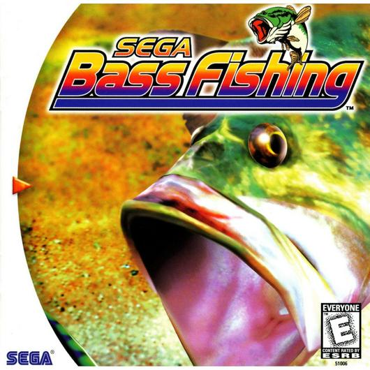 Sega Bass Fishing Cover Art