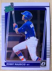 Ronny Mauricio #RP19 Baseball Cards 2021 Panini Donruss Optic Rated Prospect Prices