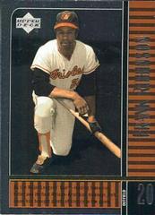 Frank Robinson #50 Baseball Cards 2000 Upper Deck Legends Prices
