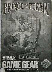 Prince Of Persia - Manual | Prince of Persia Sega Game Gear