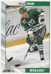 Brad Shaw #85 Hockey Cards 1992 Score Prices