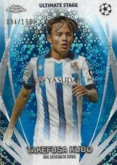 Takefusa Kubo [Blue] #USC-46 Soccer Cards 2023 Topps UEFA Club Ultimate Stage Prices