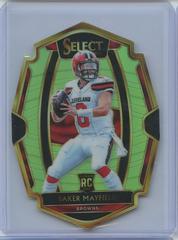 Baker Mayfield [Green Prizm Die-Cut] #143 Football Cards 2018 Panini Select Prices