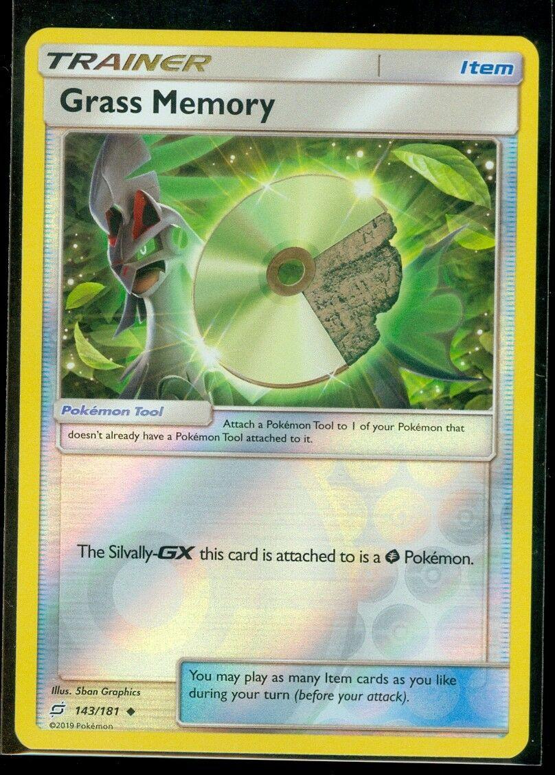 Grass Memory [Reverse Holo] #143 Pokemon Team Up