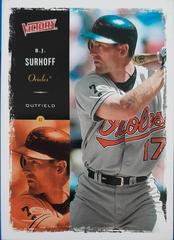 B.J. Surhoff #193 Baseball Cards 2000 Upper Deck Victory Prices