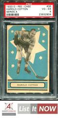 Harold Cotton [Series A] Hockey Cards 1933 O-Pee-Chee Prices