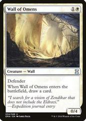 Wall of Omens [Foil] Magic Eternal Masters Prices