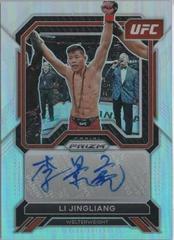 Li Jingliang [Silver] Ufc Cards 2023 Panini Prizm UFC Superstar Autographs Prices