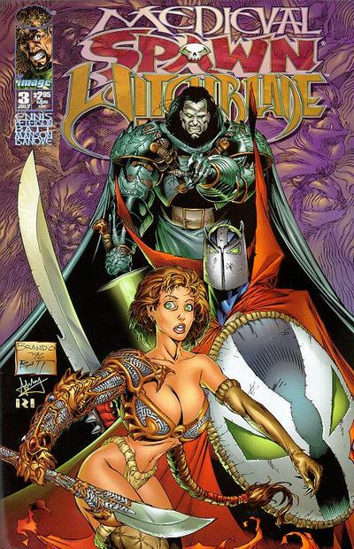 Medieval Spawn / Witchblade #3 (1996) Comic Books Medieval Spawn / Witchblade