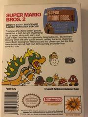 Alternative Cover Backside | Super Mario Bros 2J [Homebrew] NES