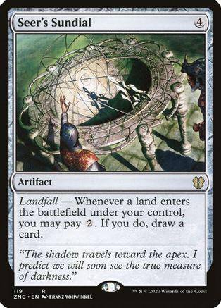 Seer's Sundial #119 Magic Zendikar Rising Commander