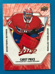 Carey Price #ES-4 Hockey Cards 2021 Upper Deck MVP Eastern Stars Prices