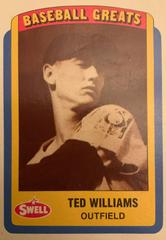 Ted Williams #125 Baseball Cards 1990 Swell Greats Prices