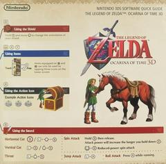 Manual Front | Zelda Ocarina of Time 3D PAL Nintendo 3DS