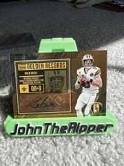 Drew Brees Football Cards 2022 Panini Gold Standard Golden Records Signatures Prices
