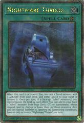 Nightmare Throne [Quarter Century Secret Rare] LEDE-EN061 YuGiOh Legacy of Destruction Prices
