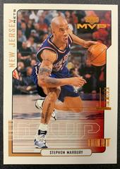 Stephon Marbury #33 Basketball Cards 2000 Upper Deck MVP Prices
