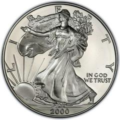 2000 P [PROOF] Coins American Silver Eagle Prices