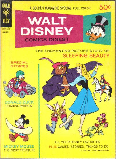 Walt Disney Comics Digest #19 (1970) Comic Books Walt Disney Comics Digest