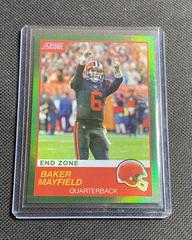 Baker Mayfield [End Zone] Football Cards 2019 Panini Score Prices