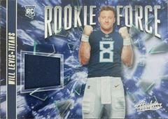 Will Levis #RF-4 Football Cards 2023 Panini Absolute Rookie Force Prices