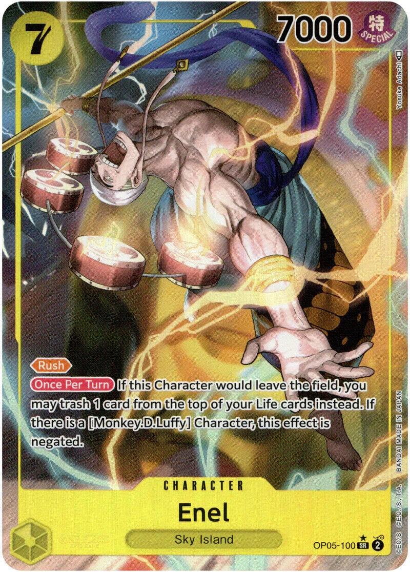 Enel [Alternate Art] OP05-100 One Piece Awakening of the New Era