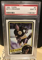 Keith Crowder #2 Hockey Cards 1984 Topps Prices
