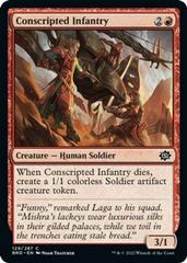 Conscripted Infantry #129 Magic Brother's War Prices