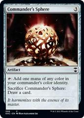 Commander's Sphere Magic Kaldheim Commander Prices