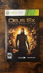 Manual Front | Deus Ex: Human Revolution Xbox 360