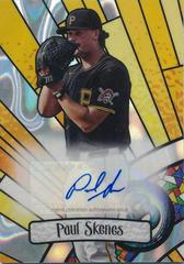 Paul Skenes [Lava] #BGA-PS Baseball Cards 2023 Bowman Draft Glass Autographs Prices
