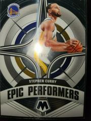 Stephen Curry #7 Basketball Cards 2021 Panini Mosaic Epic Performers Prices