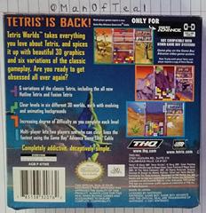 Box Back | Tetris Worlds GameBoy Advance