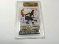 Sidney Crosby #9 Hockey Cards 2005 Upper Deck Phenomenal Beginnings Prices