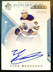 Evan Bouchard [Autograph] Hockey Cards 2018 SP Authentic Prices