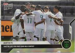 Austin FC Soccer Cards 2021 Topps Now MLS Prices