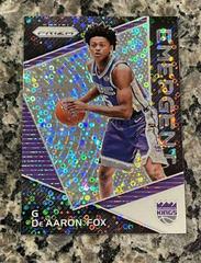 DE'Aaron Fox [Fast Break] #EMDEA Basketball Cards 2017 Panini Prizm Emergent Prices