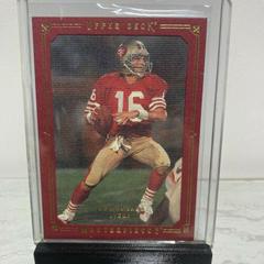 Joe Montana [Framed Red 199] #46 Football Cards 2008 Upper Deck Masterpieces Prices