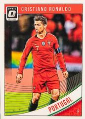 Cristiano Ronaldo [Optic] #158 Soccer Cards 2018 Panini Donruss Prices