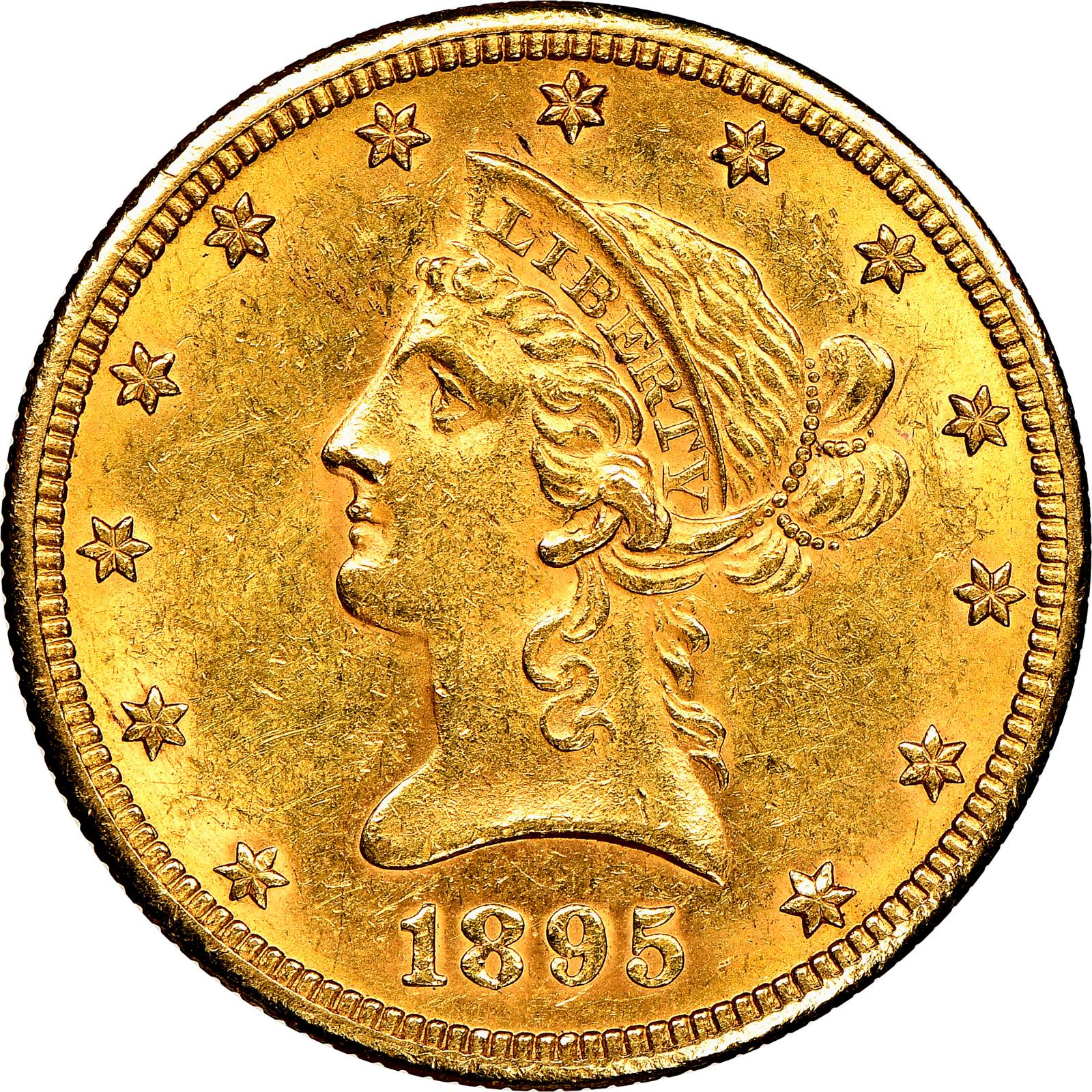 1895 O Coins Liberty Head Gold Eagle