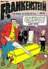 Frankenstein #12 (1948) Comic Books Frankenstein Prices