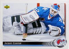 Jacques Cloutier Hockey Cards 1992 Upper Deck Prices